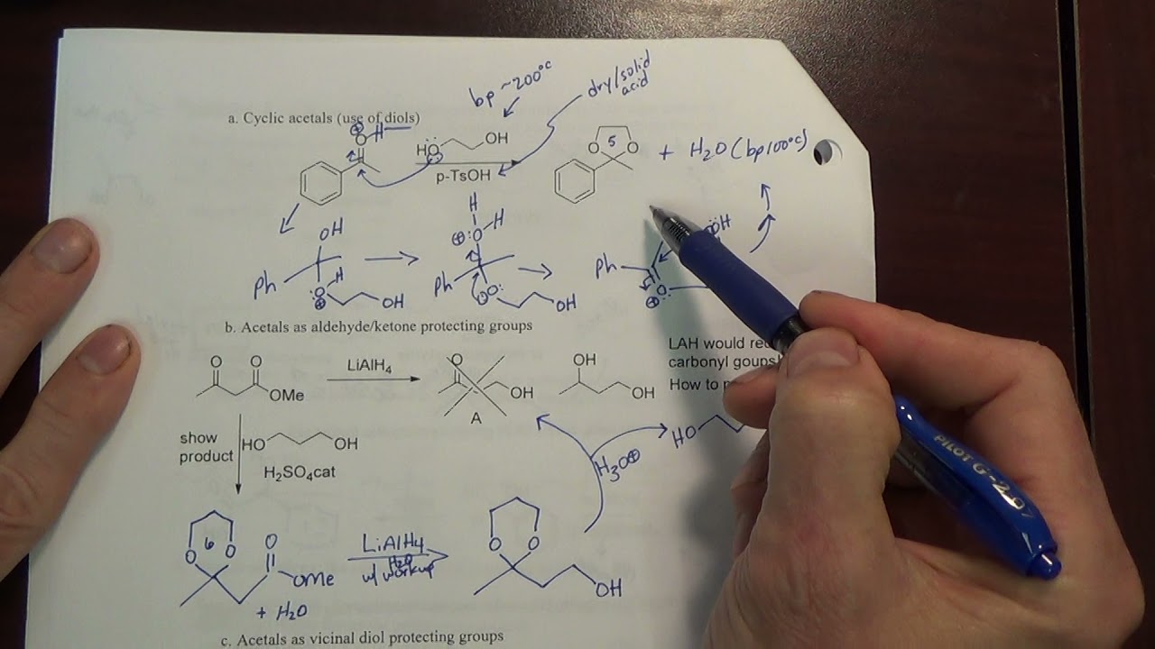 Lecture 2_Acetals as Protecting Groups and Imine Synthesis