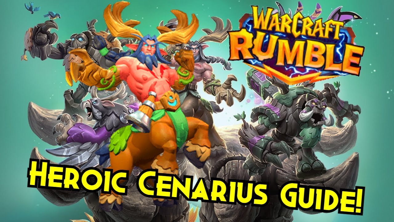 Heroic Cenarius Guide - All Families! - Warcraft Rumble