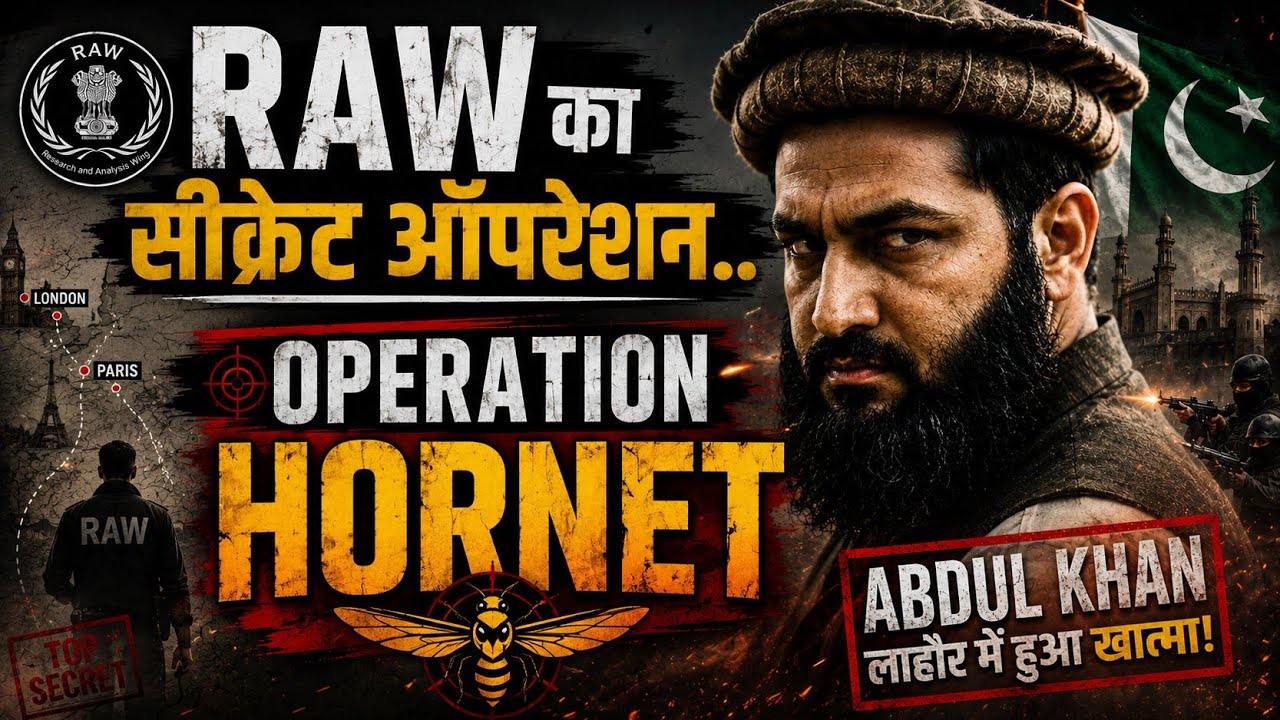 Operation Hornet: RAW ने लाहौर में कैसे खत्म किया Abdul Khan? | India&rsquo;s Secret Mission Against ISI