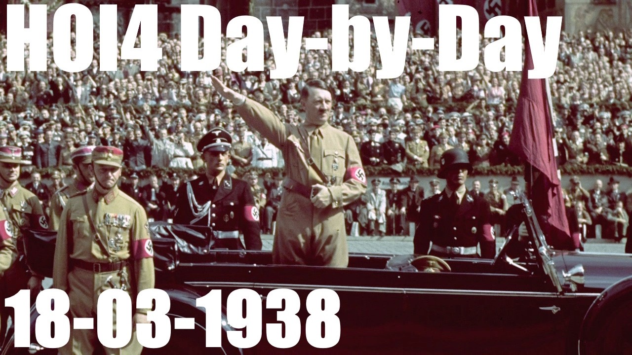 I'm Playing HOI4 in Real-Time! (18-03-1938)