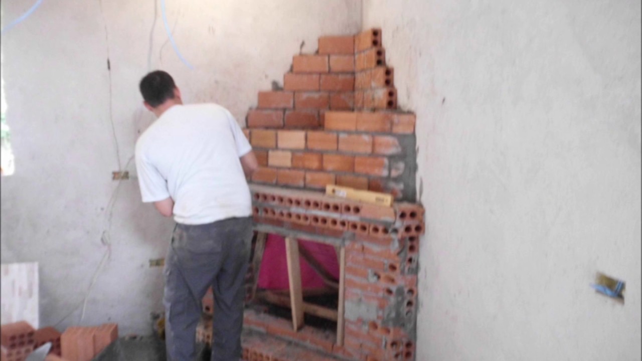 lareira contruçao caseira parte 1