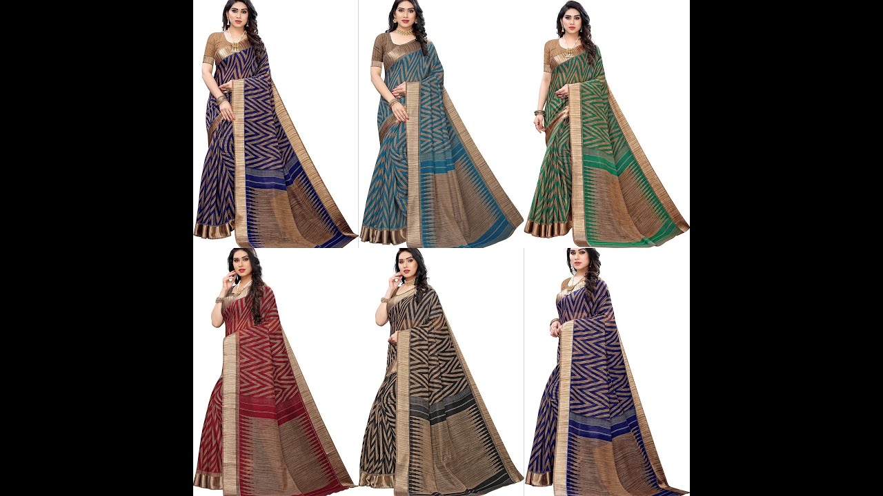 #LinenSarees#Sarees#SareesCollection| Yashika Women's Woven Linen Saree With blouse piece only 449/-