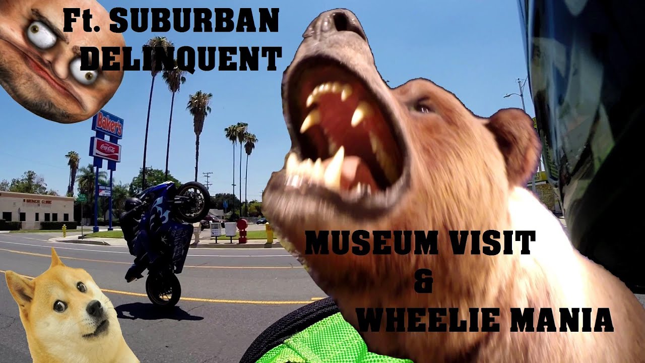 WHEELIE MANIA + THE SAN BERNARDINO NATURAL HISTORY MUSEUM