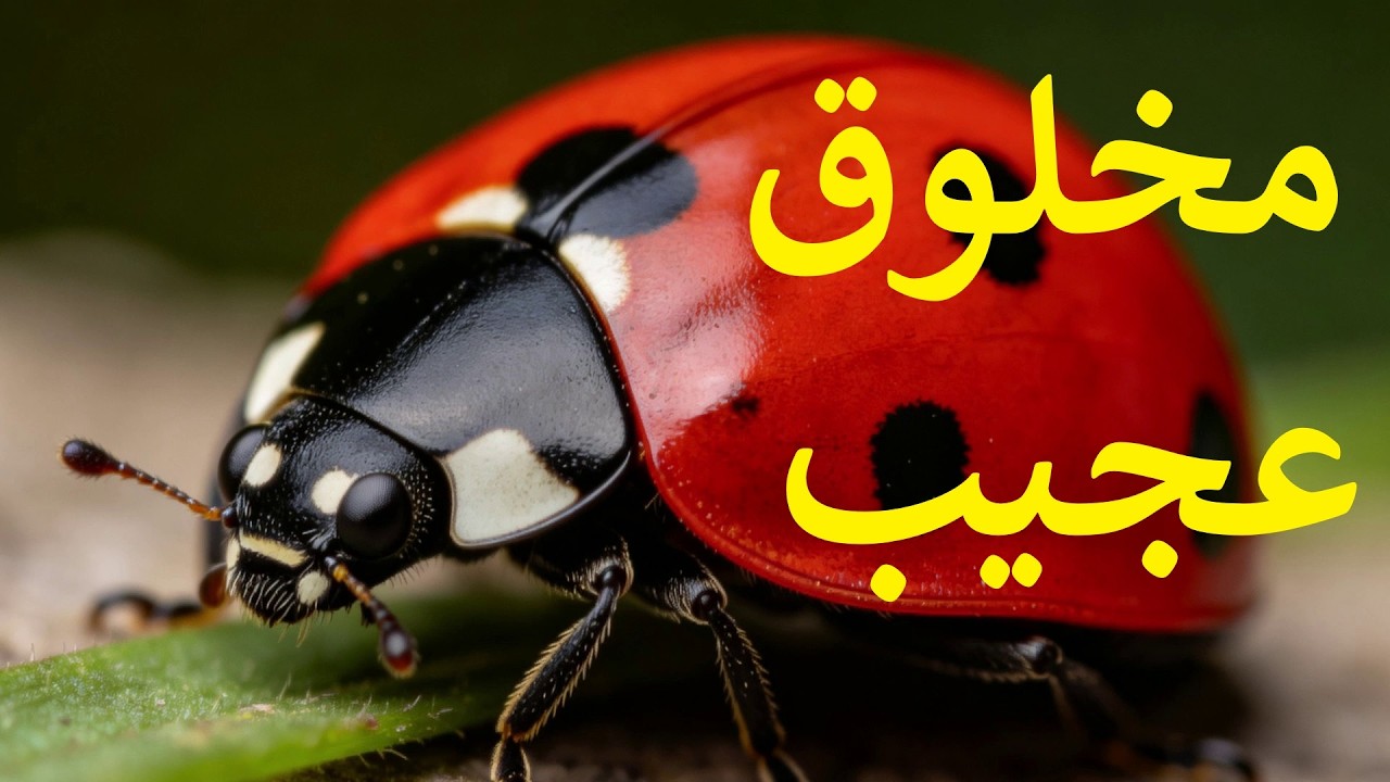 الدعسوقة 🐞 | حشرة صغيرة بدور عظيم في الطبيعة