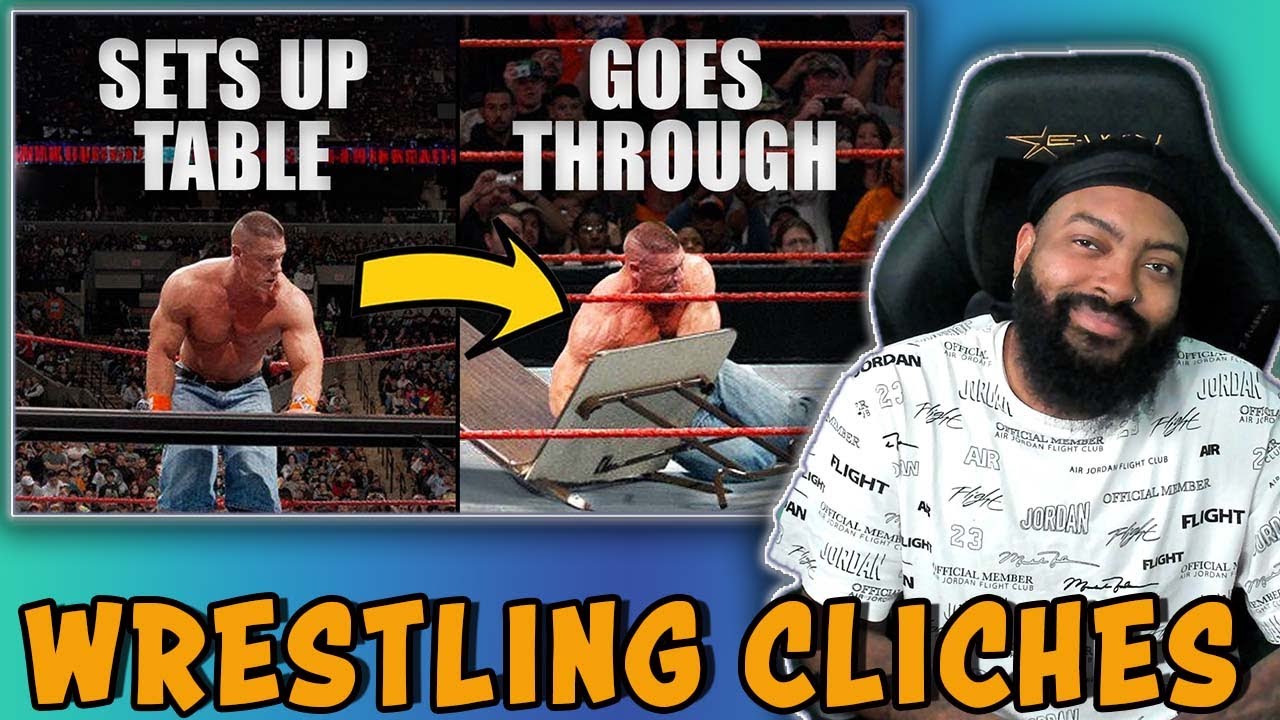 ROSS REACTS TO 10 MOST REPEATED WRESTLING TROPES AND CLICHES