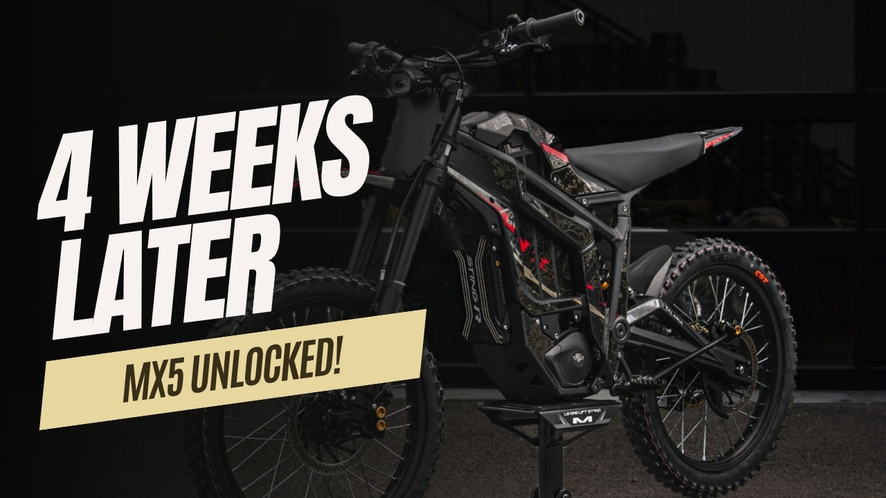 4 Weeks With The Talaria MX5: UNLOCKED!