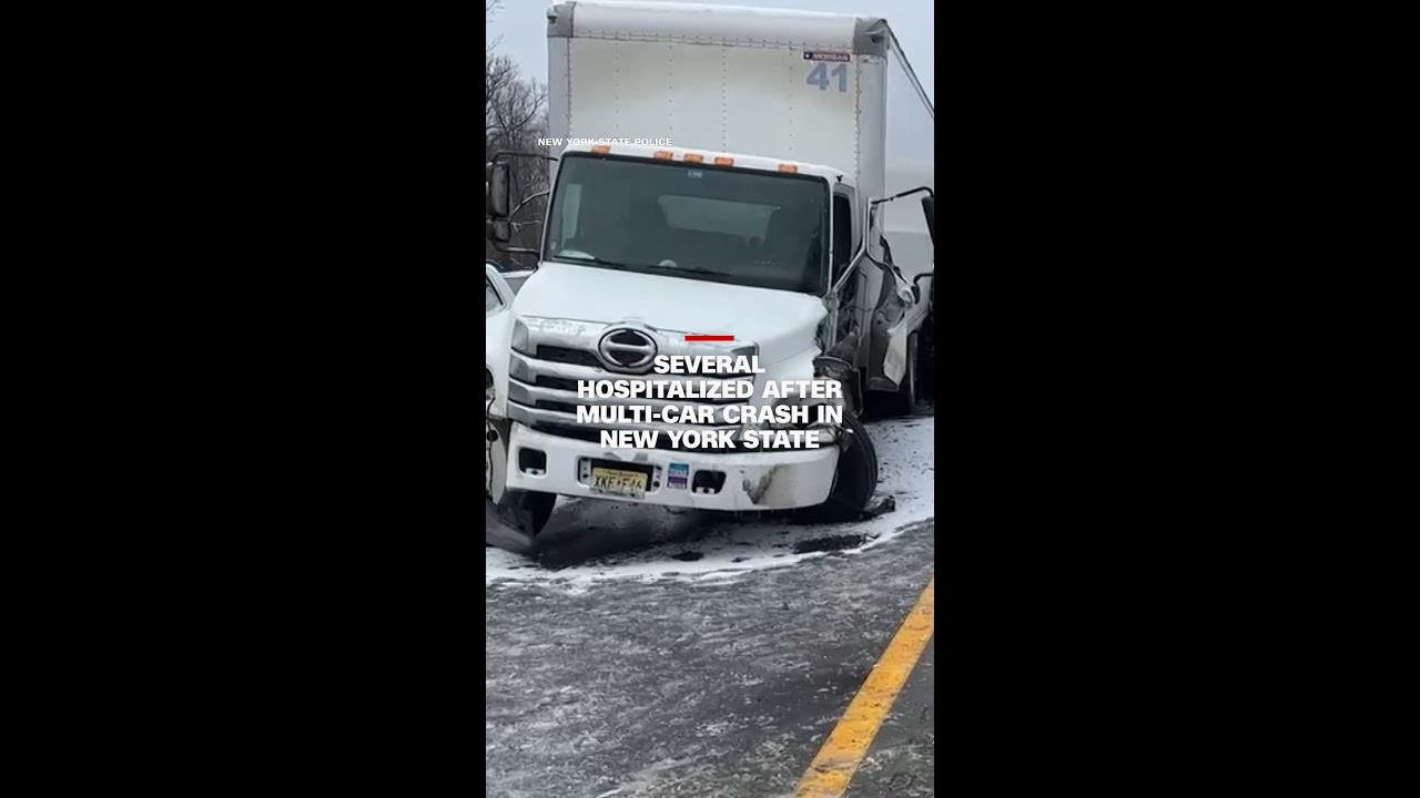 Several hospitalized after multi-car crash in New York State