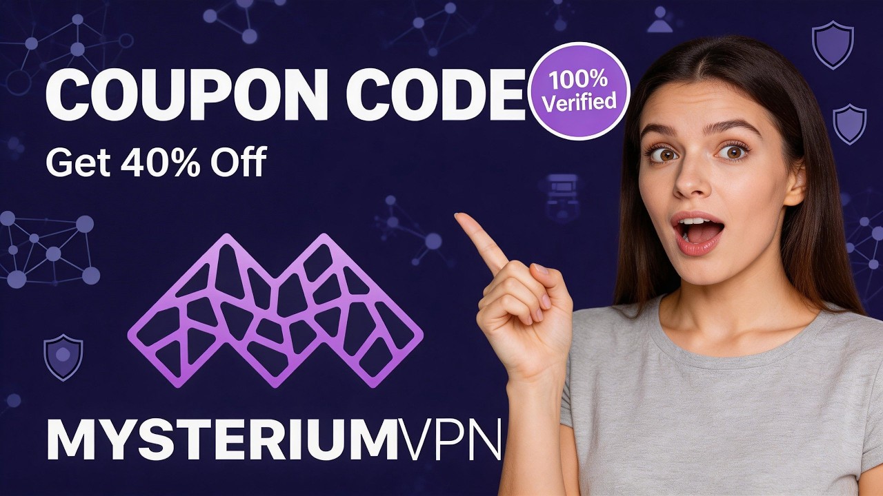 ✅ Mysterium VPN Promo Code 🔥 Get Bonus Bandwidth FREE (2026)