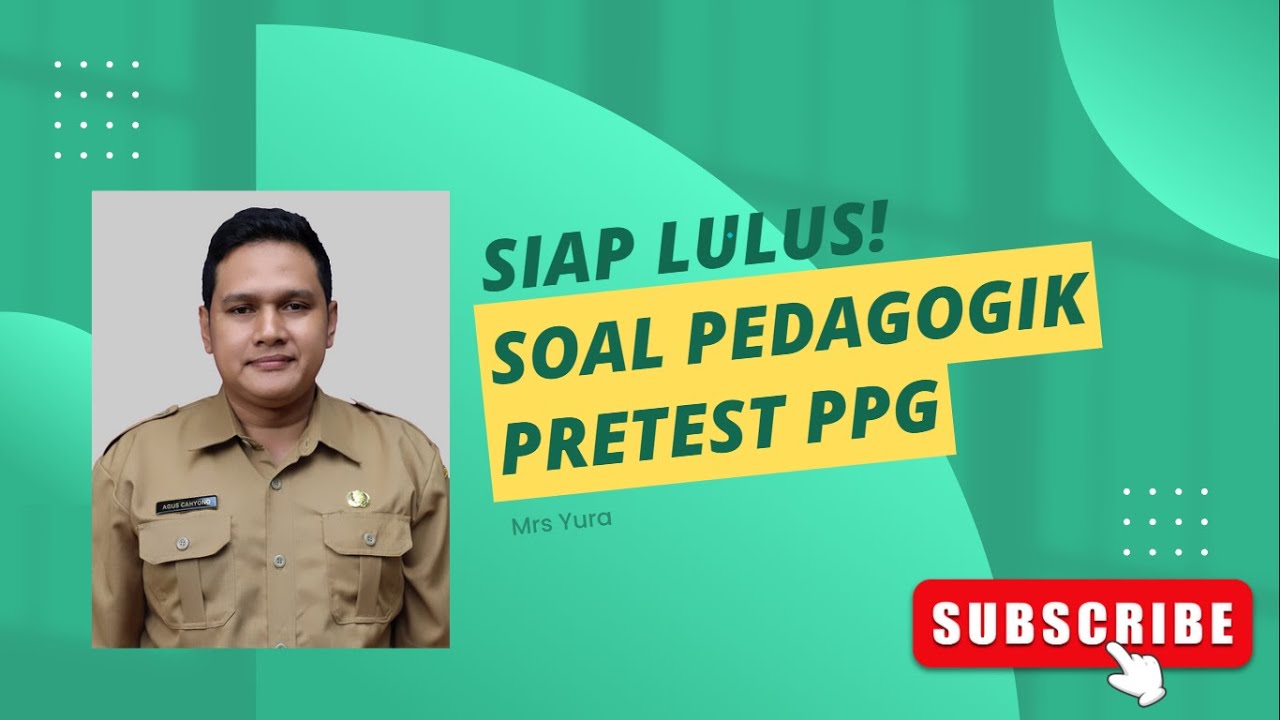BAHAS PEDAGOGIK LULUS PRETES PPG 2023