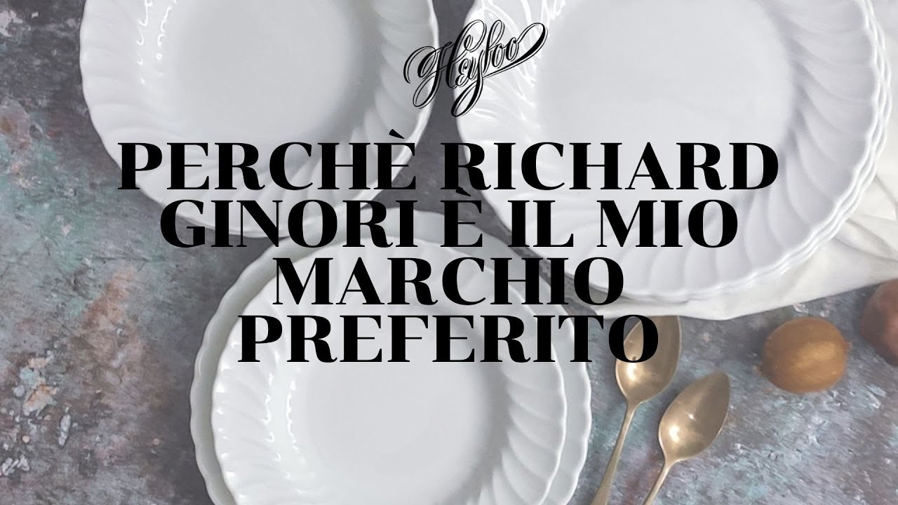 Perchè scegliere Richard Ginori