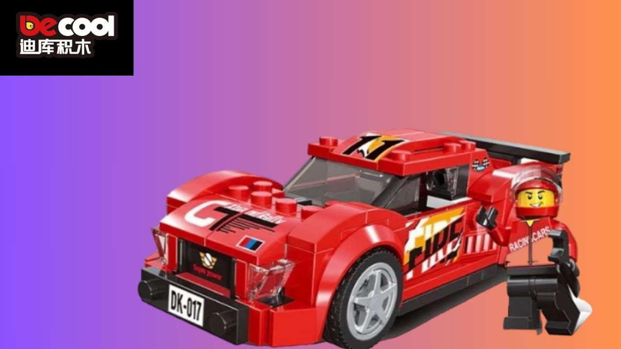 DECOOL Circuit Car 10 Model 31017 (Build) #decool #lego #membangunlego #car