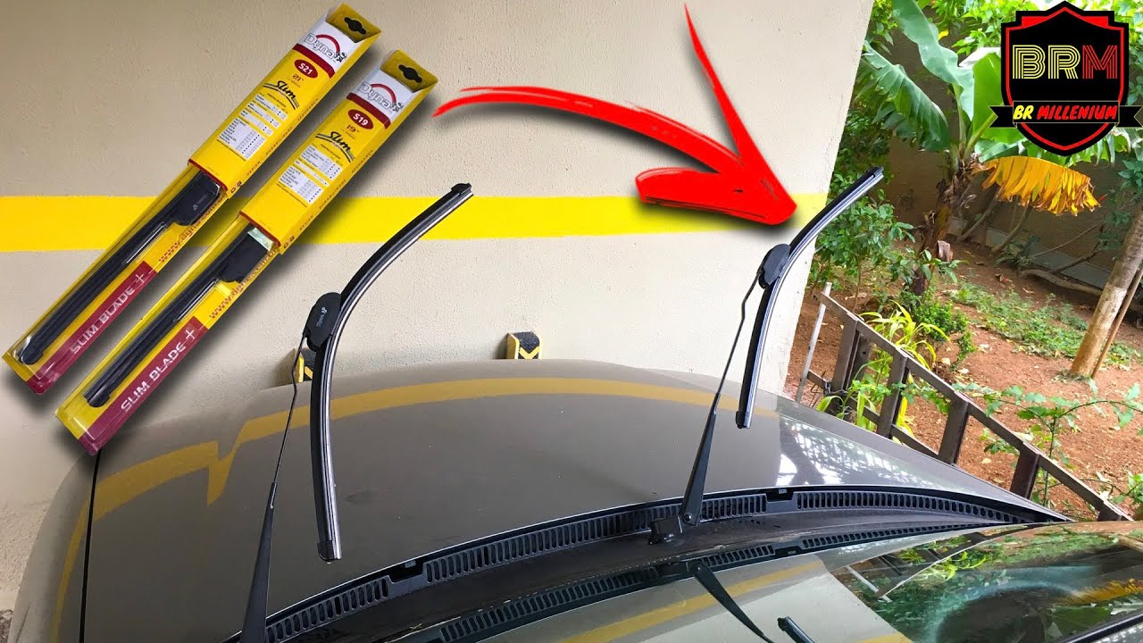 Trocando as palhetas do limpador do Gol G3