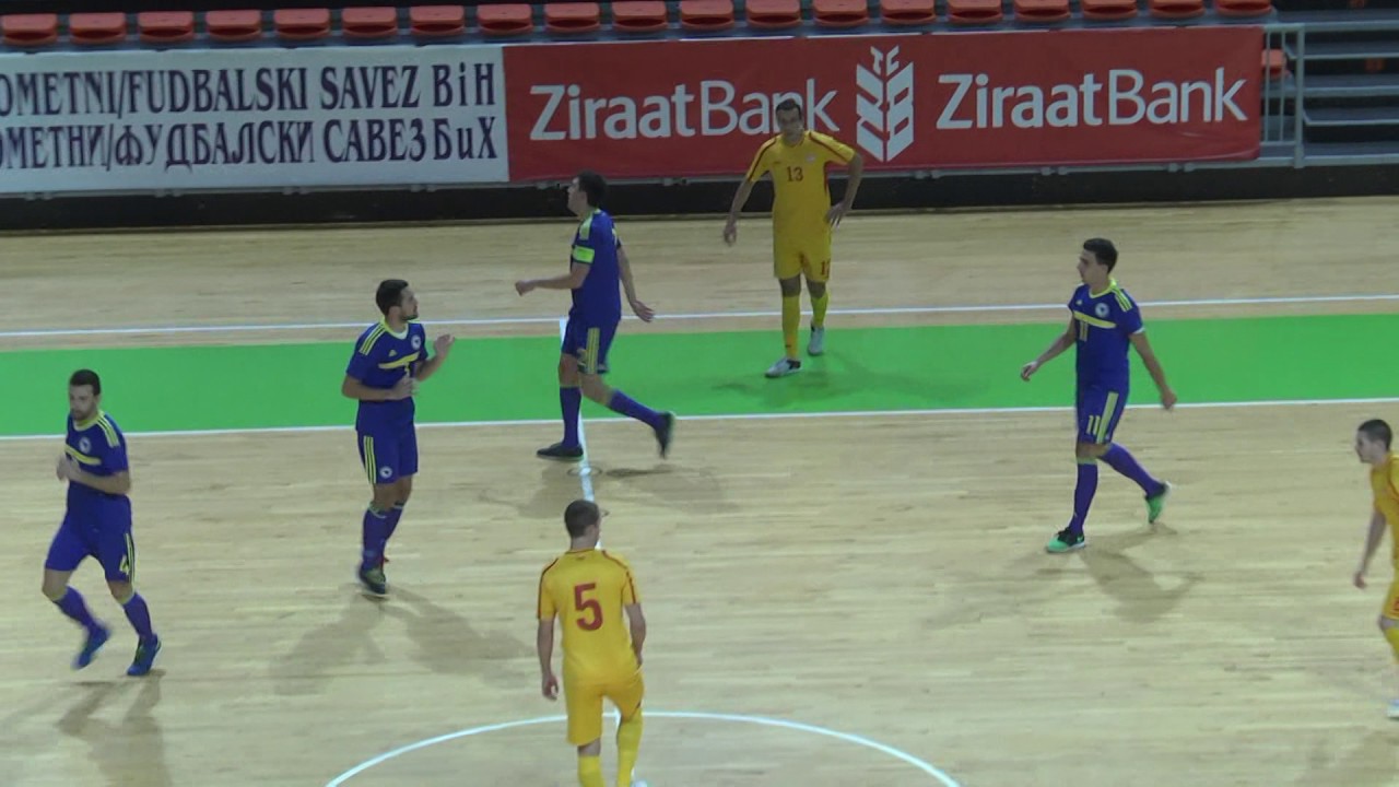 Futsal reprezentacije BiH - Makedonija - Zenica 26.10.2016.