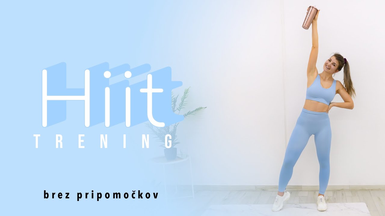 Hiit trening, brez pripomočkov