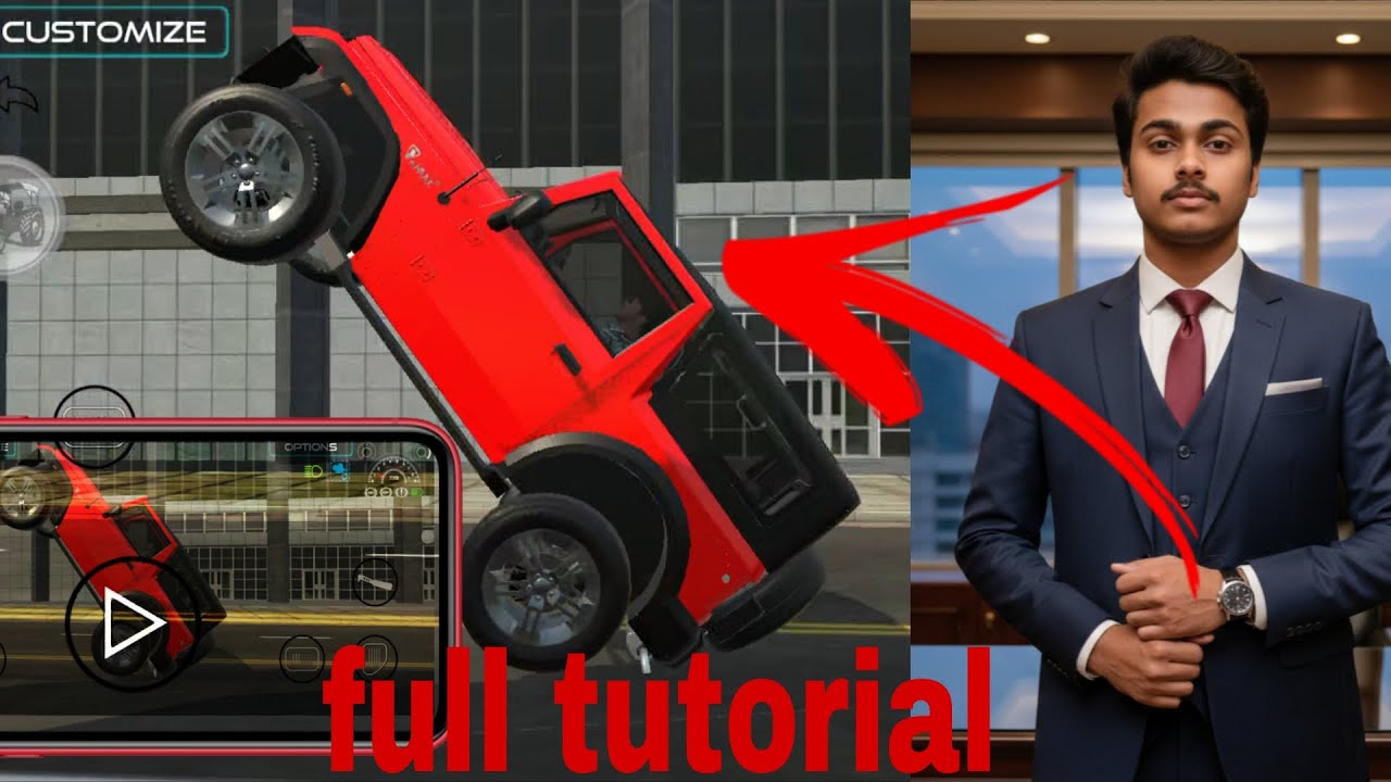 Indian vesicle simulators 🔥3d game ka Thar stand another car stand full tutorial 🙏🏻