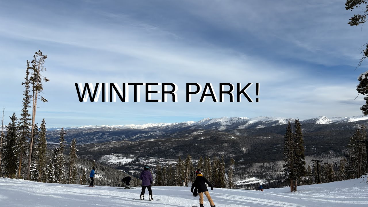 My First Day Snowboarding At Winter Park 2026!
