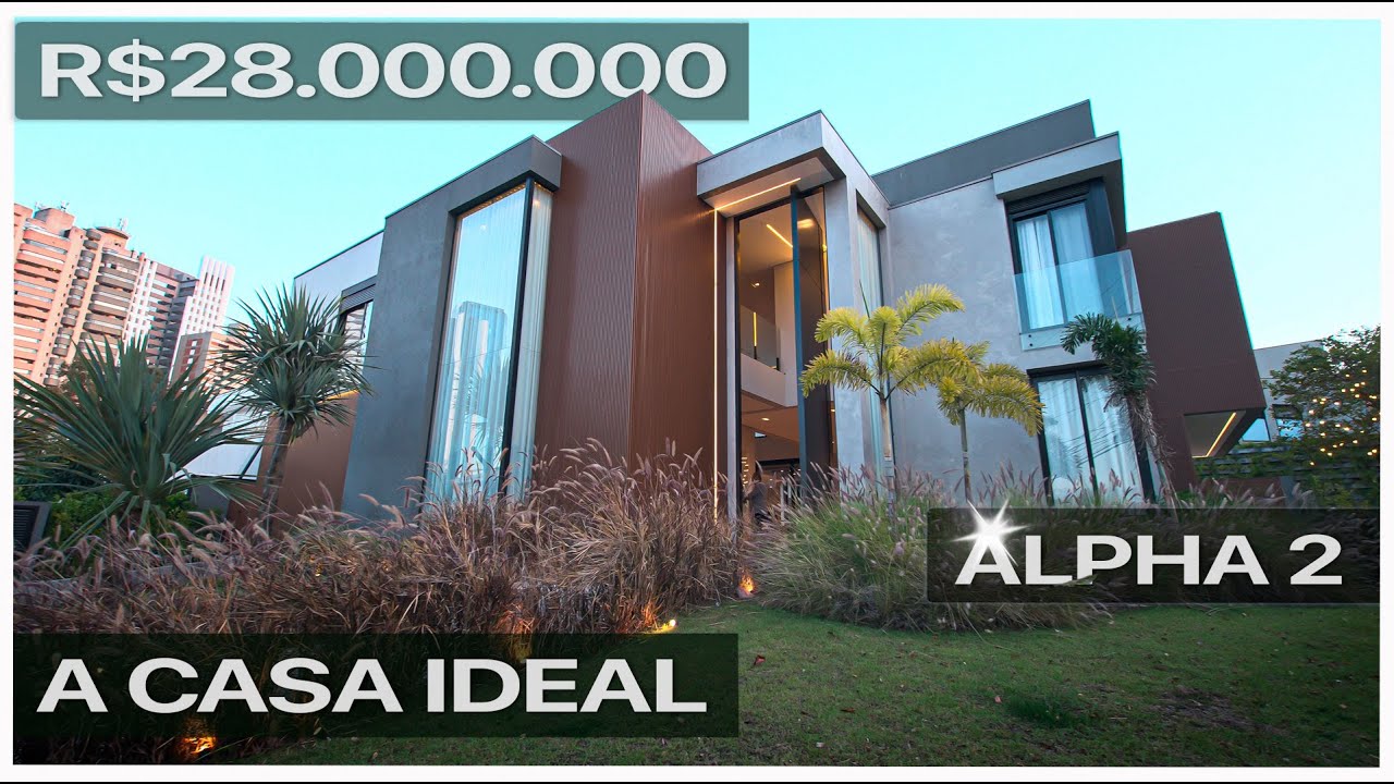 Ser&aacute;? Uma das Melhores CASAS de LUXO em SP? | Alphaville R28.000.000,00