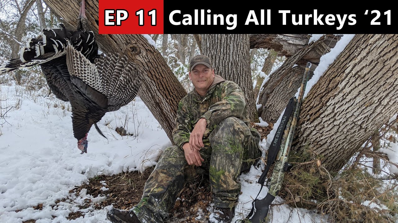 Merriam's In The Snow - Nebraska Public Land Turkey Hunting