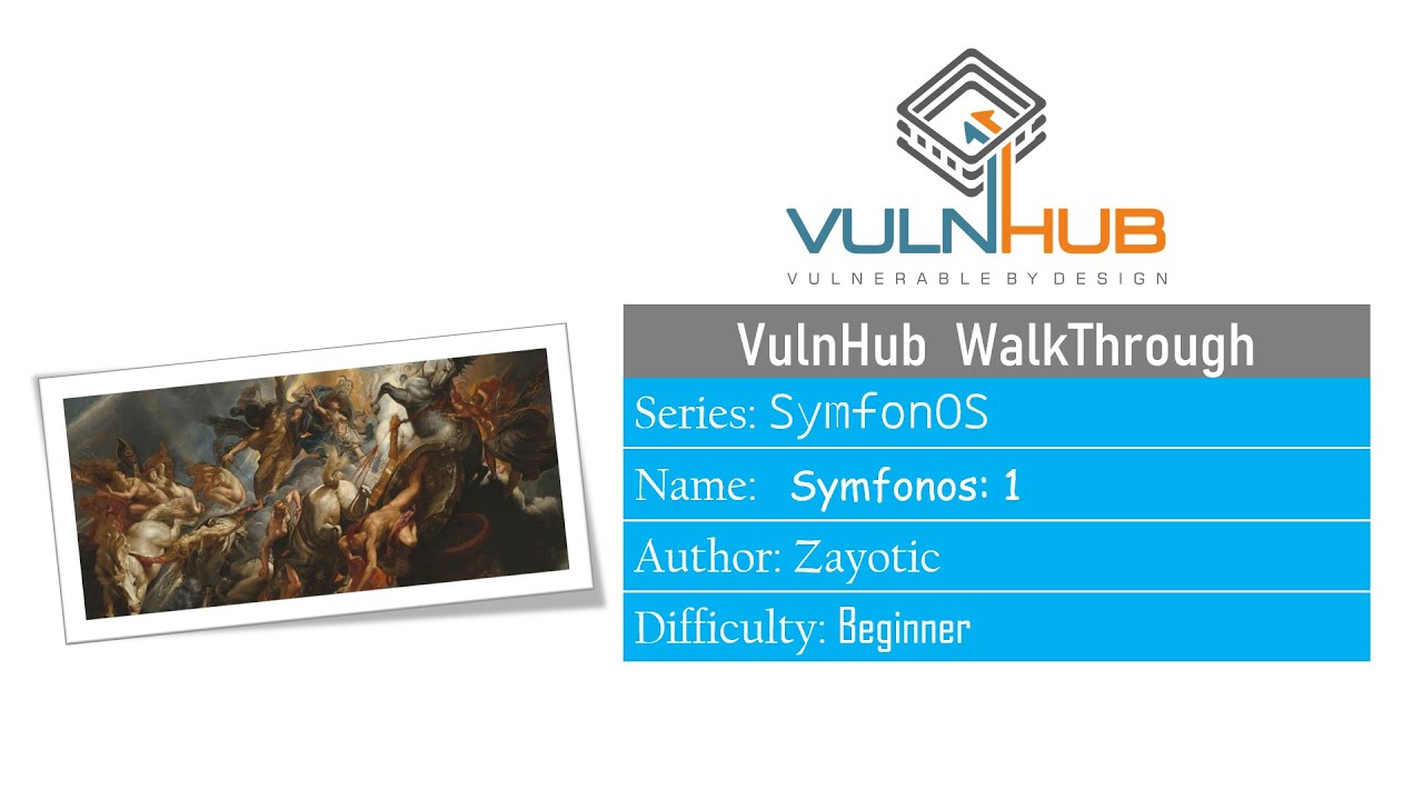 Symfonos 1 || VulnHub Walkthrough