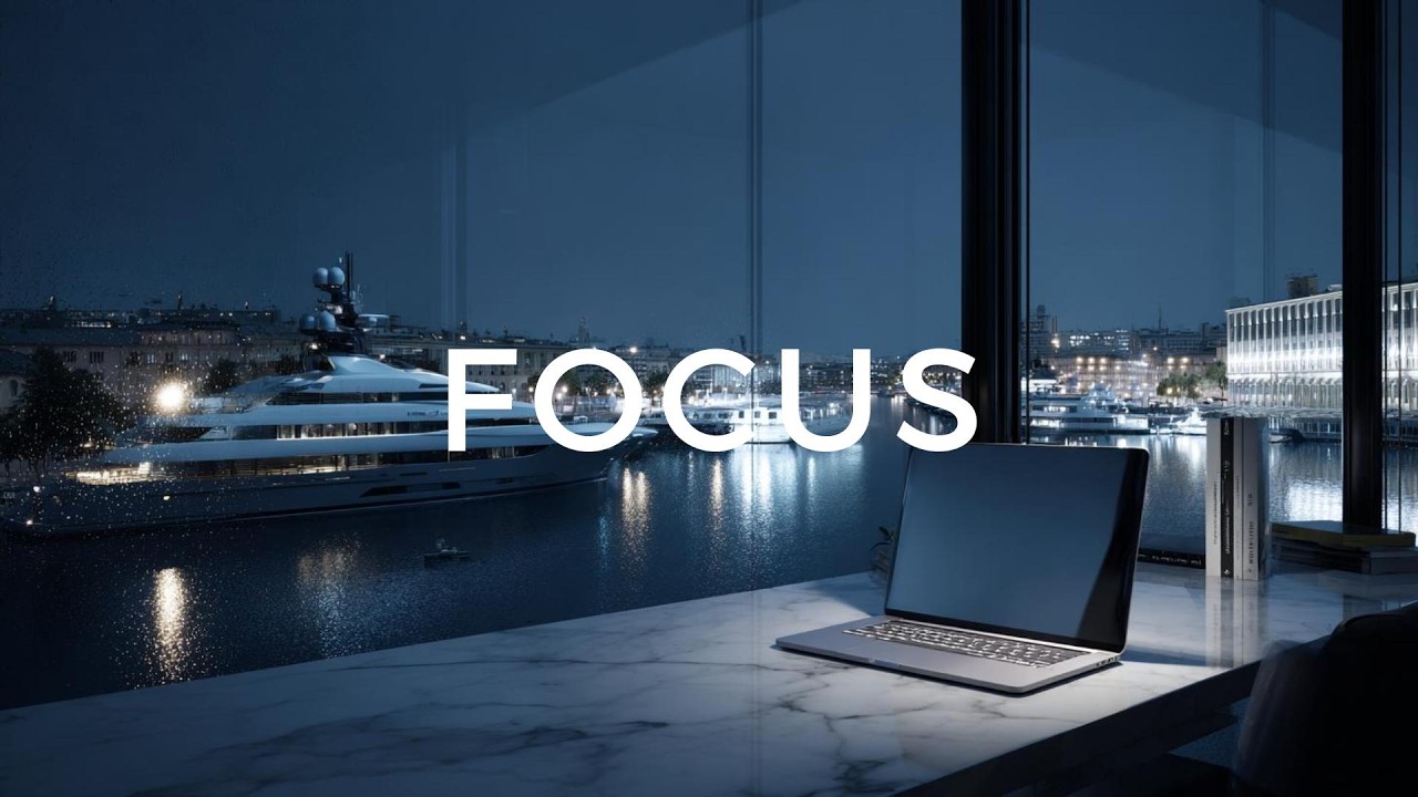 THE 1% MINDSET 🚀 Deep Focus for High-Performers | 1 Hour Luxury Yacht Ambience