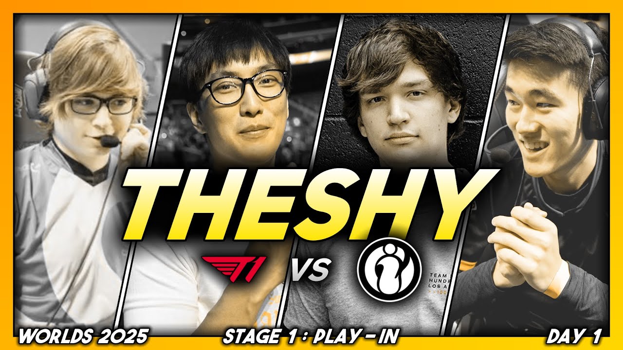 FAKER vs THESHY (Worlds 2025 CoStreams ━ Day 1)