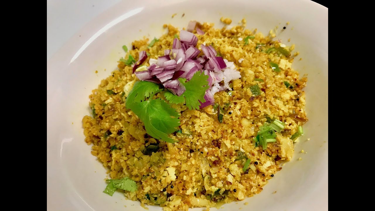 VRK DIET [PRE]  - Cauliflower Rice Fry || By BB Chef