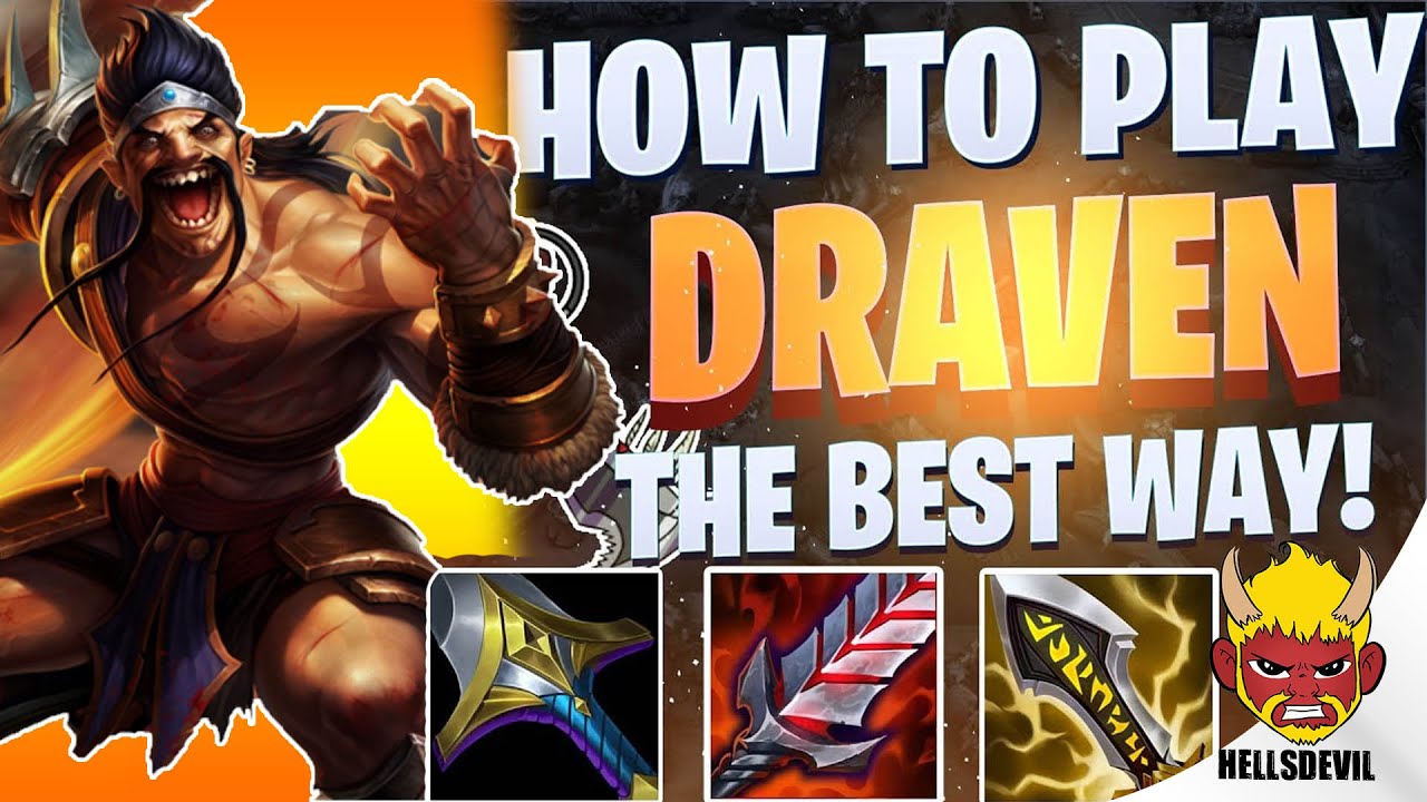WILD RIFT | How To Play Draven The BEST Way! | Draven Gameplay | Guide & Build