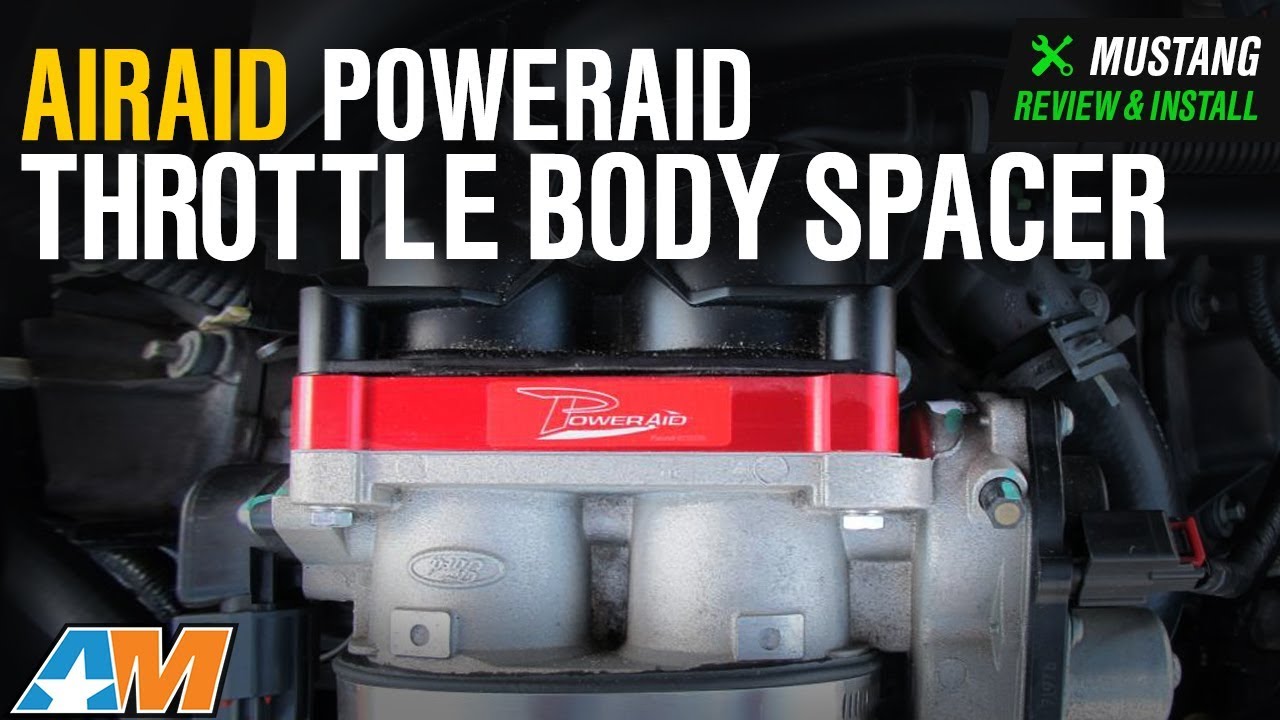 2005-2009 Mustang GT Airaid PowerAid Throttle Body Spacer Review & Install