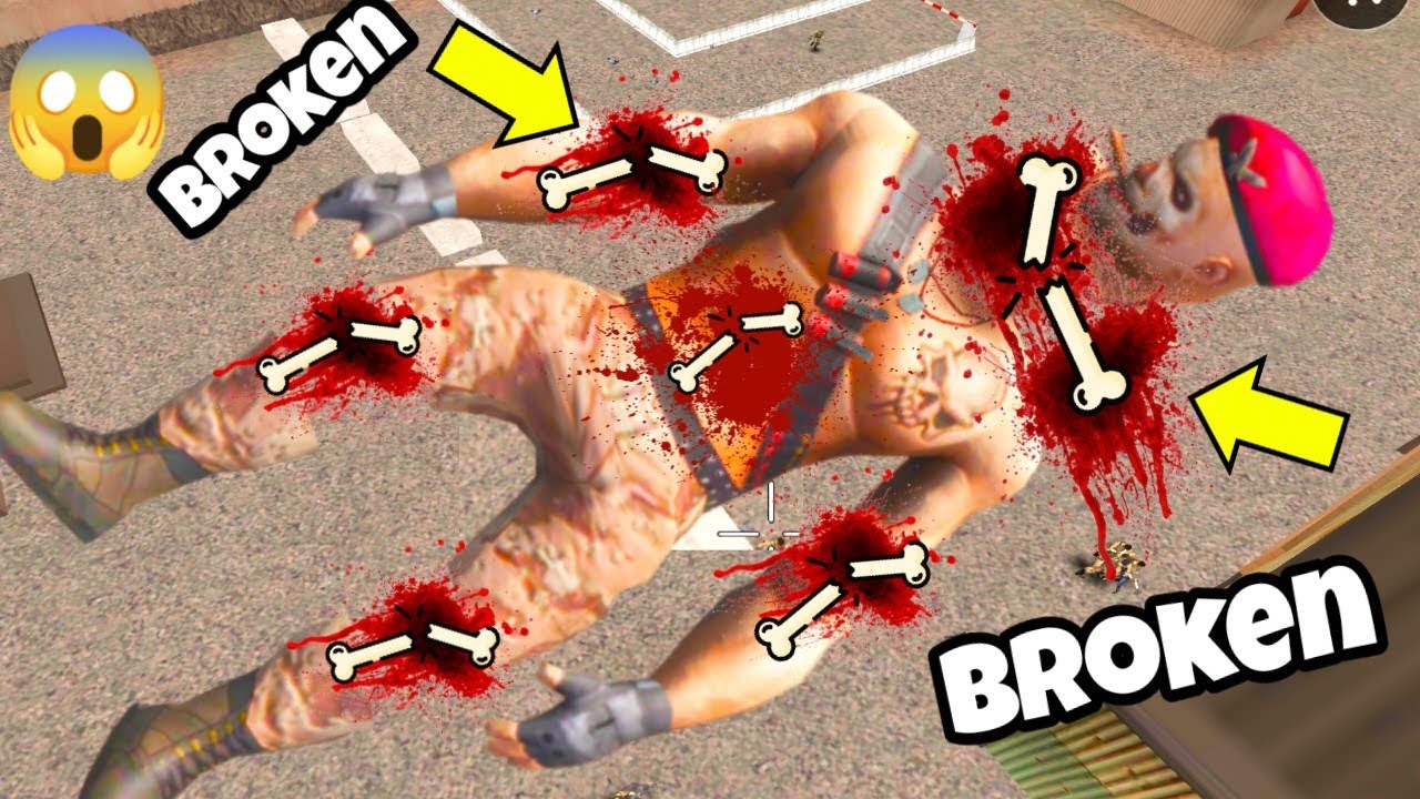 I Broked 206 Bones of Dangerous Villain in Los Santos | Rope Hero Vice Town | Gta V | Gamer Blasty