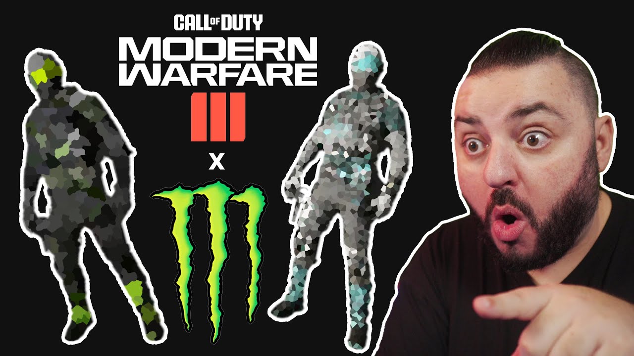 MONSTER ENERGY X CALL OF DUTY EXCLUSIVE OPERATOR SKIN