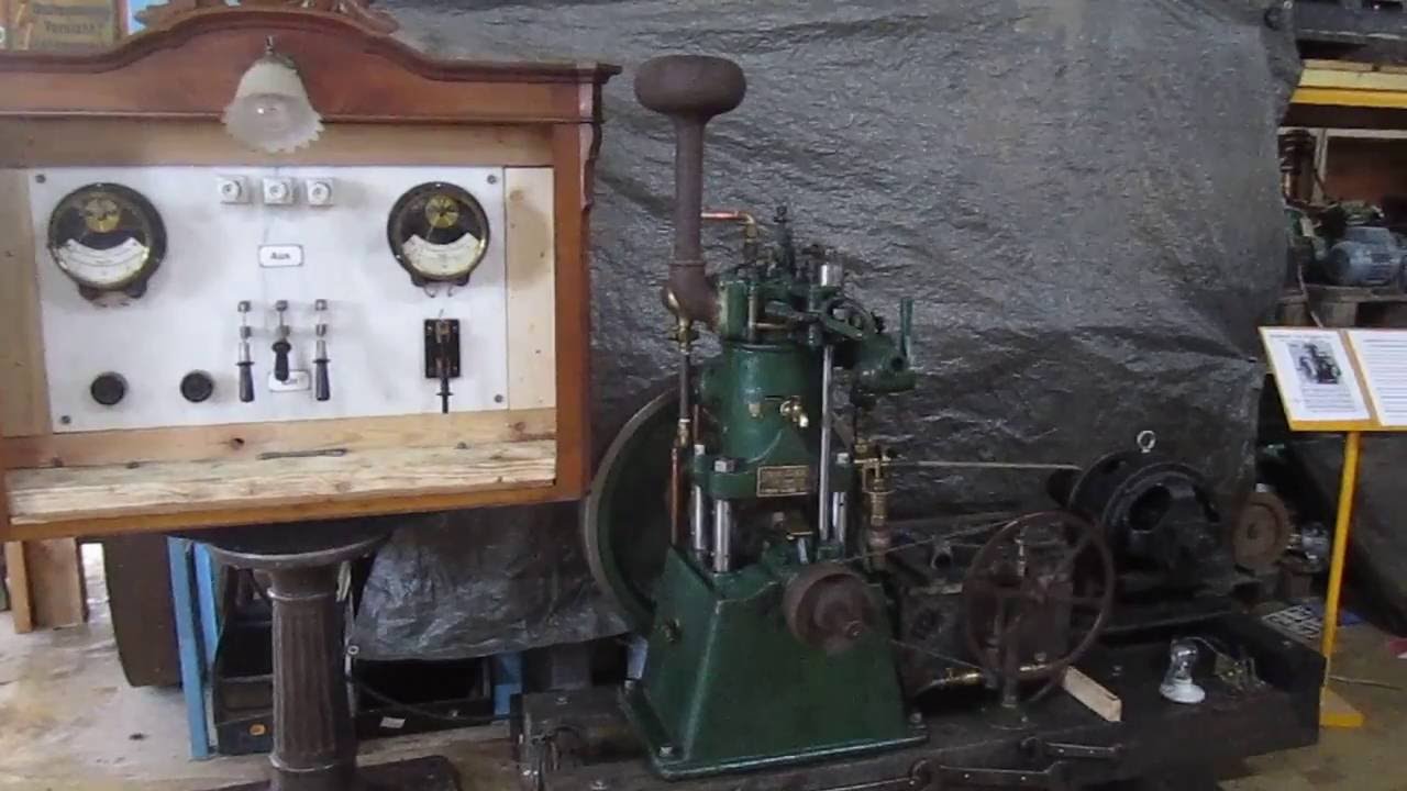 Gasmotor Standmotor- Frisco Standart Gas Engine-