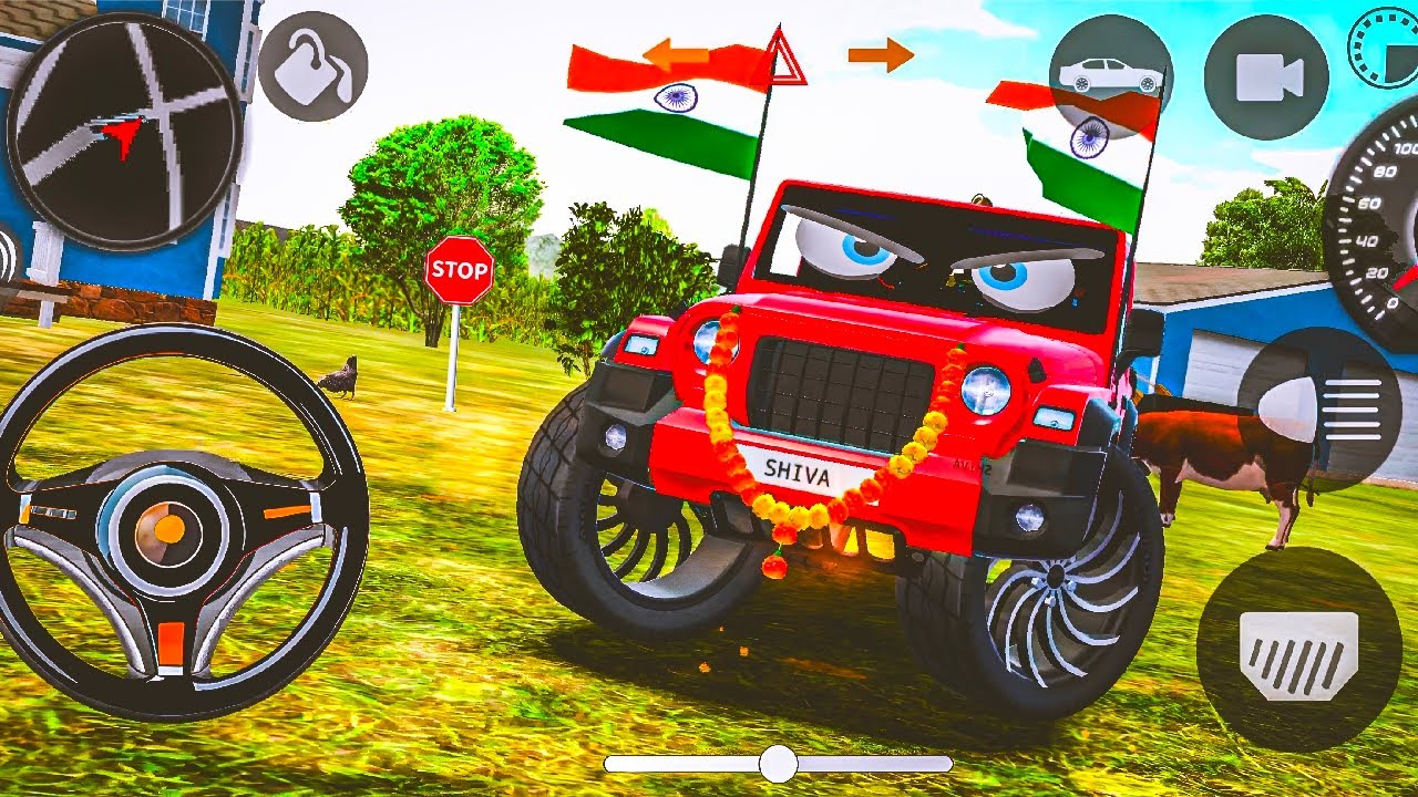 Indian car simulator 3d #shortlive