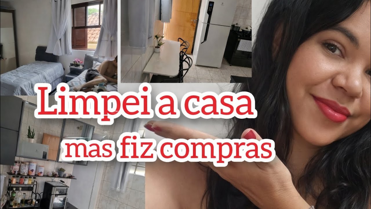 Vem Ver o Que Eu Comprei 😱🛒 + Casa Toda Arrumada!