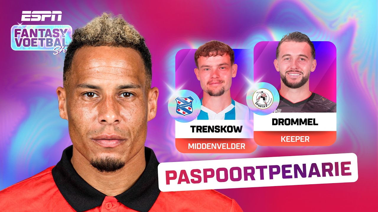 🇸🇷 Paspoortpenarie voor TJARONN CHERY & DE EINDSPRINT! ⏳ | ESPN Fantasy Voetbal Show | Aflevering 40