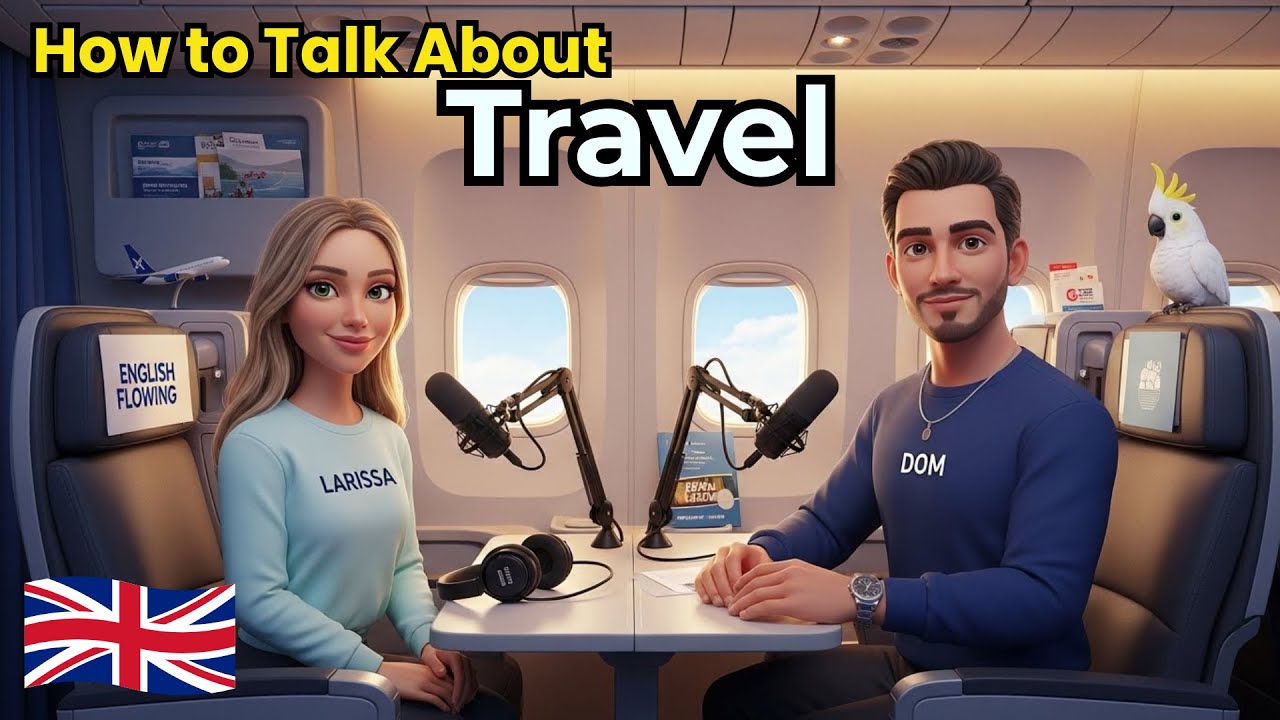 Travel English for Beginners | Airports, Hotels + Repetition Practice 📚✈️