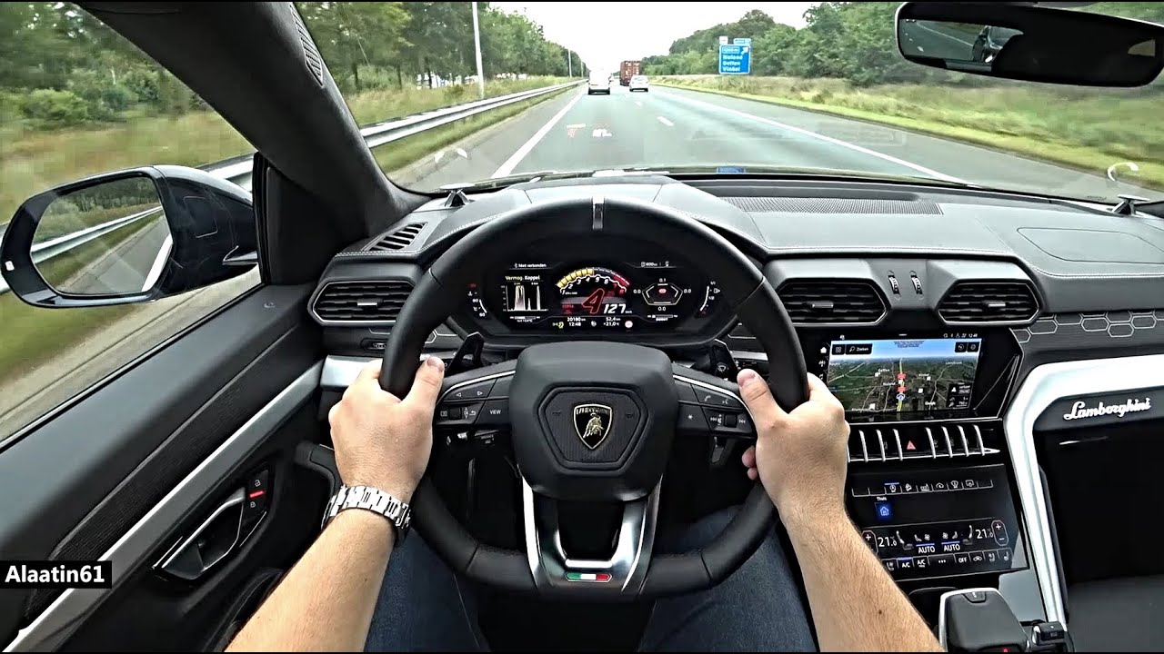 Новый Lamborghini Urus Test Drive