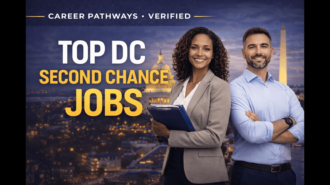 Top Second-Chance Employers & Job Pathways in Washington, DC (What Most People Get Wrong)