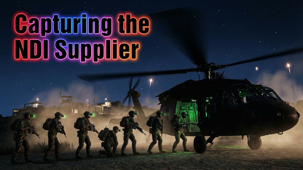 Capturing the NDI Supplier Alive | Arma 3 Gameplay | #livestream #live #gaming #milsim #arma3
