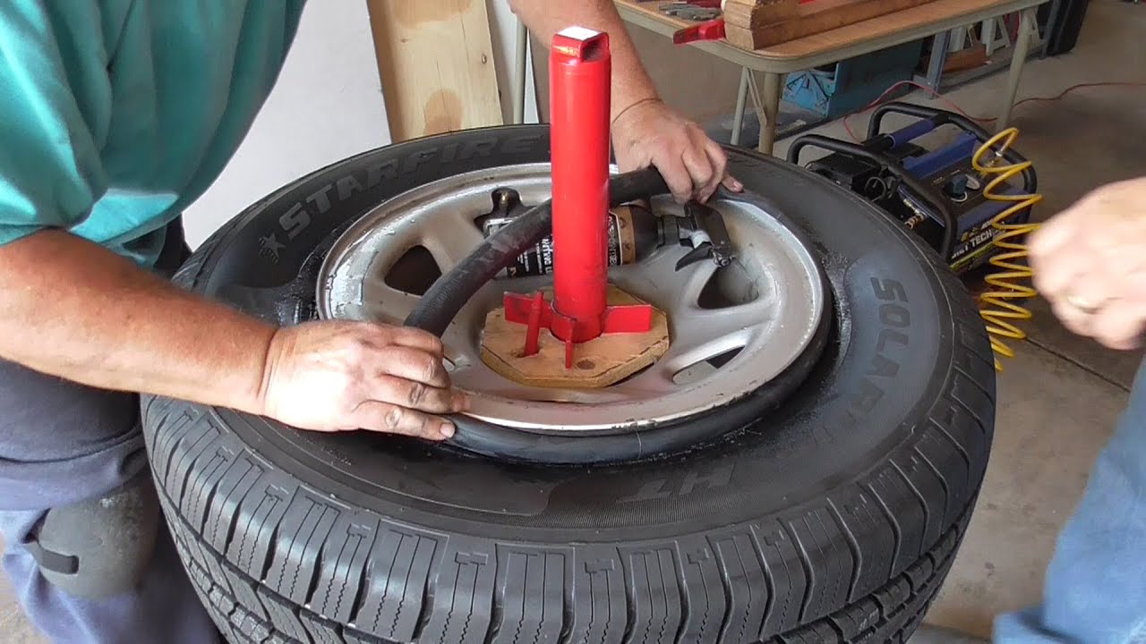 Tire Bead Seating - with a bicycle inner tube