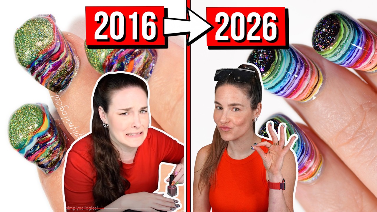 10 лет спустя: 100 слоев лака для ногтей (переделка Simply Nailogical)