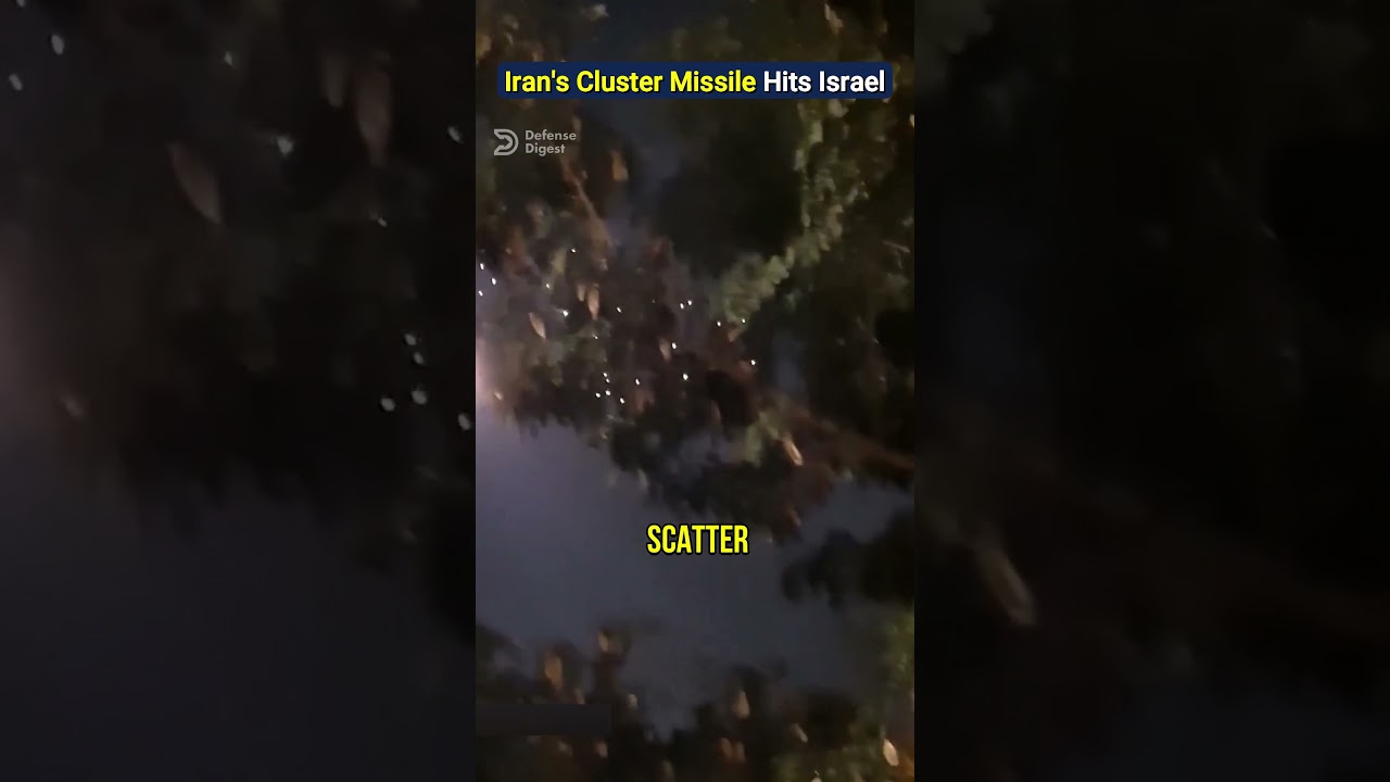 Iran&rsquo;s Khorramshahr 4 Cluster Warhead Hits Tel Aviv!