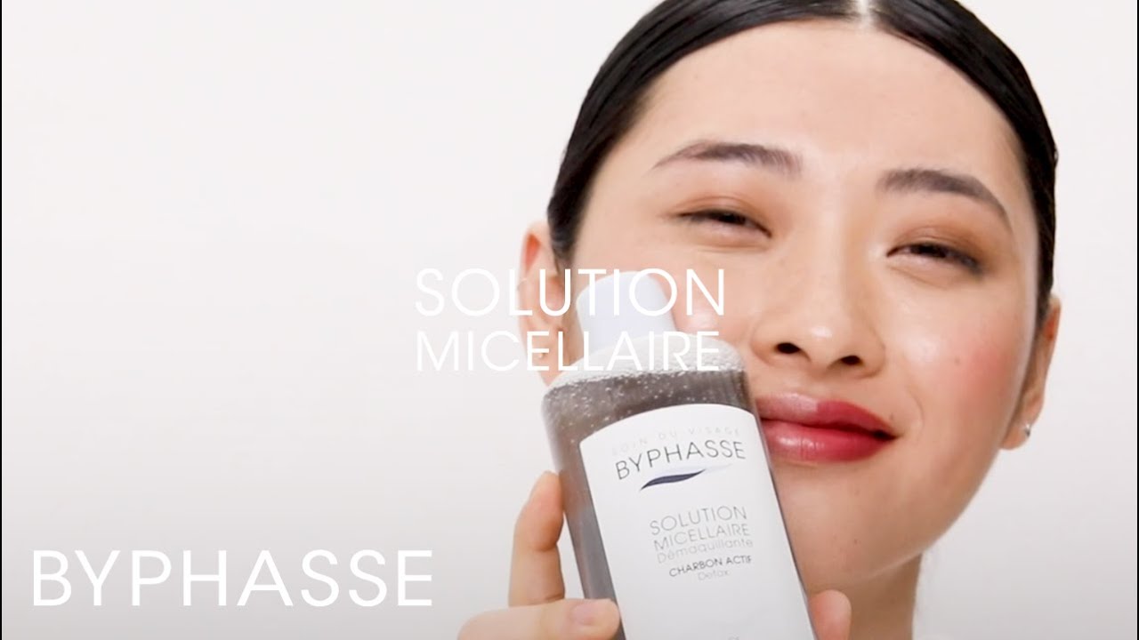 Micellar Make-Up Remover Solution Activated Charcoal #ByphasseMicellar |&nbsp;Campaigns |&nbsp;Byphasse