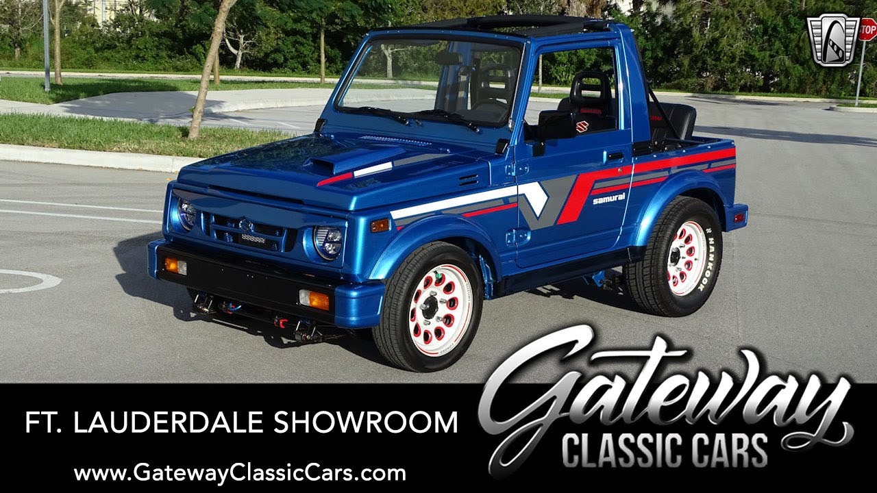 1987 Suzuki Samurai Gateway Classic Cars of Ft Lauderdale #1264 FTL