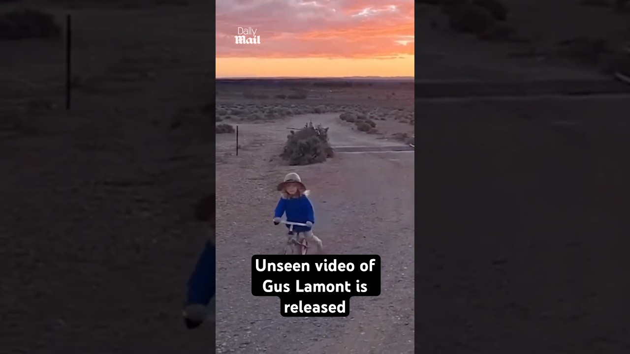 Опубликовано ранее не виденное видео с участием Гаса Ламонта | Daily Mail