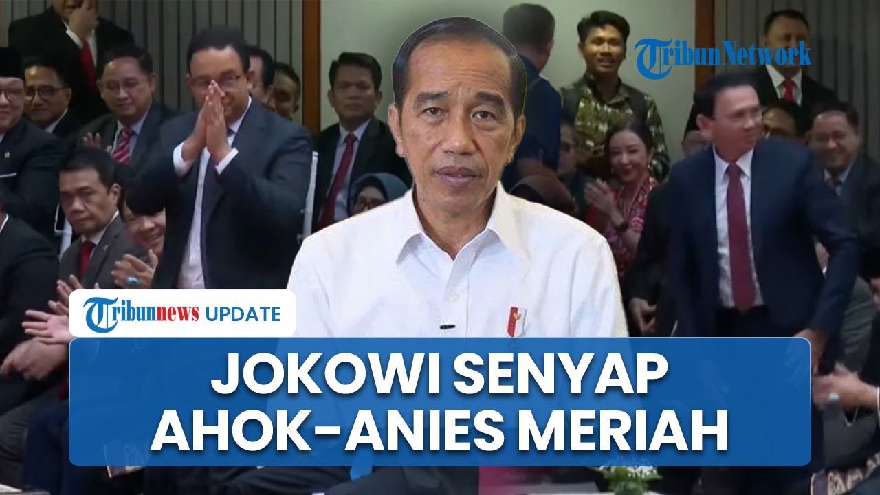 Momen Nama Jokowi Disoraki hingga Ahok-Anies Disambut Meriah saat Sertijab Pramono-Rano