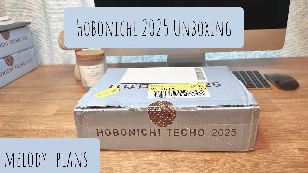 Hobonichi 2025 Unboxing: round 2
