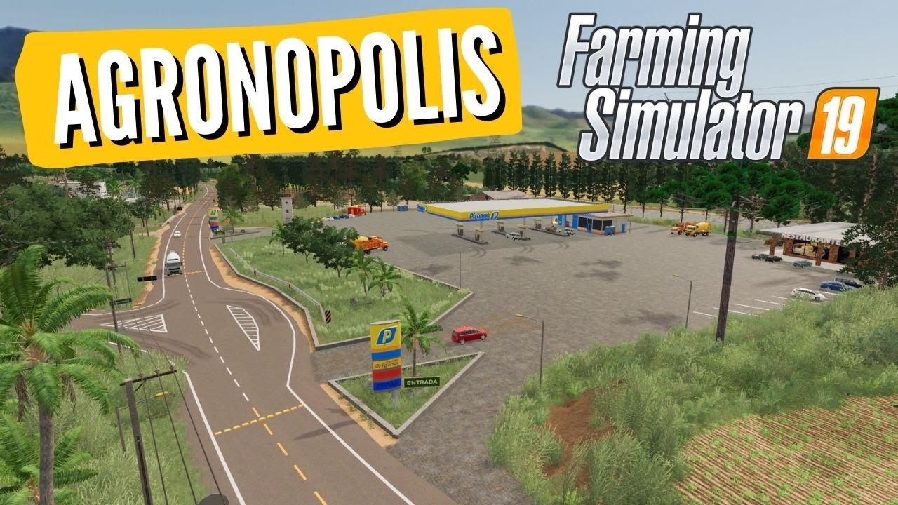 Mapa Agronopolis EM TESTES para PS4, XOne, PC e MAC | FARMING SIMULATOR 19