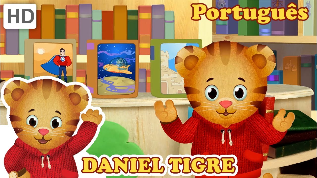 Vamos ler na biblioteca! (Episódios completos) | Daniel Tigre em Português