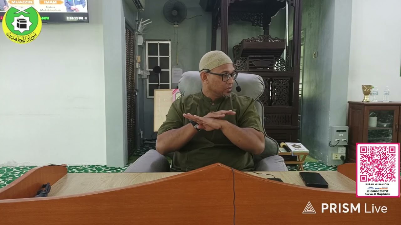 Kuliah Zuhur 22 Feb 2026 Ustaz Mohamad Khu Shairi