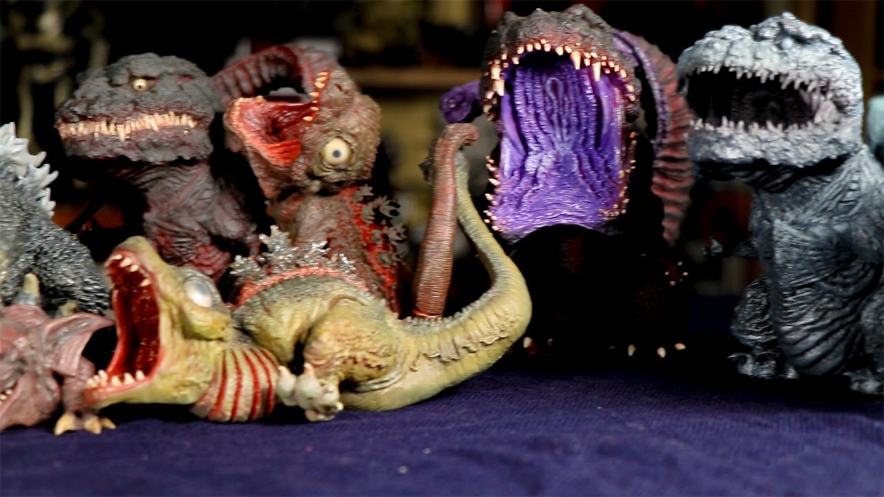 All Godzilla X-Plus DefoReal Figures! Part 1 of 2